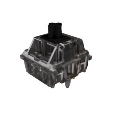 개터론 블랙 DIY RGB 스위치 리니어 키보드용 프로 V2 5핀 기계식 잉크 스위치, 36 PCS, Black