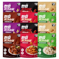 육식토끼 한입 닭가슴살 100g 6종 혼합 12팩, 12개