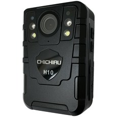 【CHICHIAU】1296P超廣角170度螢幕型兩用夜視隨身影音密錄器/支援遙控器 影音記錄器 行車紀錄器 H10, 充電器, 遙控器, USB線, 長背夾, 旋轉背夾, 絨布袋