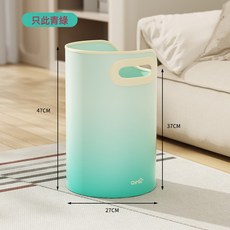 新款家用泡腳桶旅行便攜可摺疊足浴桶養生洗腳高深鍋小腿泡腳盆, 只此青綠:1個, 1個