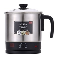 키친플라워 메가 대용량 멀티포트 전기주전자 2.5L, 멀티포트2.5L/KEK-DJM2500