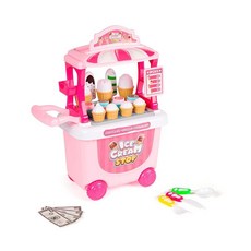 Ice Cream Stop 아이스크림 카트 플레이세트, 1개