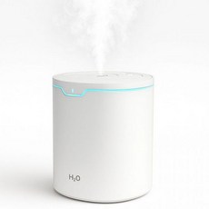 차량용 초음파가습기 휴대용 미니 USB 무드등 2L, 핑크