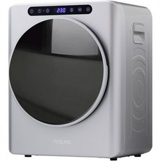 요쿠나 의류 건조기 6.6파운드(3kg) 문드리 [SNS 천만 재활용] 자외선 조사 소독 기능 차일드 락 (화이트 x 전문가), Silver