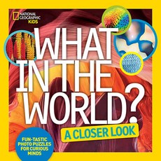 What in the World: A Closer Look: Fun-Tastic Photo Puzzles for Curious Minds Hardcover, National Geographic Kids, English, 9781426325397