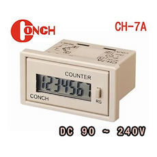 CONCH 數位計數器 CH-7A DC 90-240V, 1個