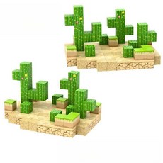 이탈리안 브레인롯 자석블럭 퉁퉁퉁사후르 트랄라레로 트랄랄라 자석 블록 굿즈, D. 사막 블럭 94개, 1개