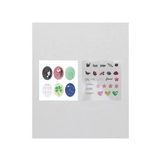 퀼트스타 [레진아트] 디자인시트 클래식&앤틱, 혼합, 1세트