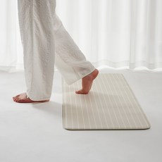 [JAJU/자주] 폭신하고 발이 편한 양면 매트 120x44cm 베이지