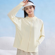 大碼寬鬆冰絲防曬衣女外套連帽夏季輕便透氣大版防紫外線防曬服, 2XL(190-220斤)