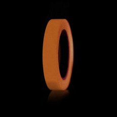 방수 빛나는 테이프 형광 밤 자기 접착 경고 스티커 홈 정원 장식, orange, 1개