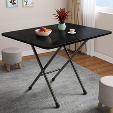 접이식 책상 탁자 테이블 거실 이동식 벽부착 벽걸이 롱 80x40x70 직사각 테이블 화이트, 블랙 58x38-70 단봉