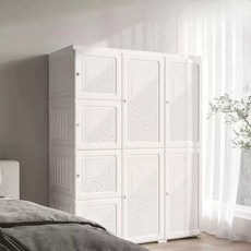 이불 보관 큐브 모듈 자취방 서랍 튼튼한 수납장 그리드 10개 문 8개, 그리드 12개 문 8개 걸이 2개