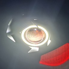 우리파파 U2 U5 U7 오토바이 안개등 바이크 전조등 LED 써치라이트, 1개, U7-화이트
