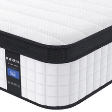 KURUA 프리미엄 매트리스 무음 독립스프링 매트리스, 중간 단단함, 20cm