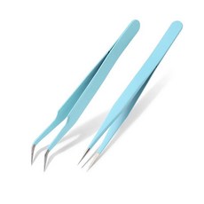 핀셋 바느질 도구 라인 석속눈썹 수제 집게 정밀 납땜, 1개