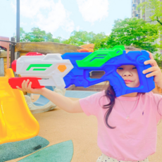 데일리오니 에버랜드물총 워터밤물총 쿼드샷건 초대형 물총, f.레드
