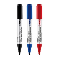 [코리아스퀘어] 모나미 생잉크 보드마카, 블랙, 220 둥근닙