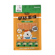 狗狗說 早點蛋條 雞蛋+魚油, 1個, 狗狗說蛋條-雞蛋+起司