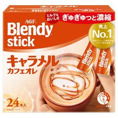 AGF Blendy 焦糖咖啡歐蕾隨身包, 24件, 1個