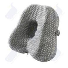 新款蝶型夾腿枕記憶 側睡夾腿枕頭 夾腳枕 朔腿枕 腿枕 鏤空綁帶夾腿枕 記憶枕 腳枕 孕婦腿墊 睡覺枕 腿枕 靠枕 腿墊, 蝶形鏤空夾腿枕-天宸灰