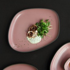 레아 오가닉 디너 플레이트 스윗로즈26cm, 없음, 1개