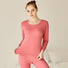 BYC 여성용 에어메리 도톰한 보온 내의세트