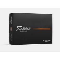 타이틀리스트 Pro V1 골프공 3피스 아쿠쉬네트코리아정품, 화이트, 1박스, 12개입