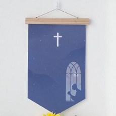dc274-우드페넌트_40CmX62Cm_기도하는사람