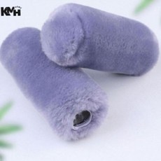 오토바이 방한 핸들커버 보온 스쿠터, 오토바이FUR핸들커버4P(블랙)