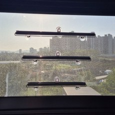 블라인드 롤스크린 햇빛가리개 붙이는 롤업
