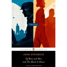 (영문도서) Of Mice and Men and the Moon Is Down: Two Plays Paperback, Penguin Group, English, 9780143106135