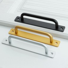 알루미늄 문 손잡이 샤시문 슬라이딩 도어 B 대형 샤워부스 창호 샷시 베란다 신발장 붙박이장 중문 핸들, 옵션A 대형, 골드