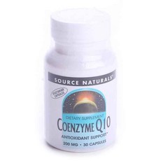 SOURCE NATURALS 輔酶Q10膠囊 200mg, 1個, 30 件