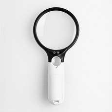 90mm LED 라이트 3구 돋보기