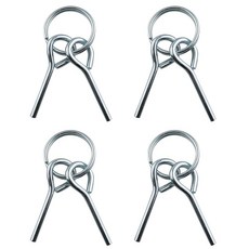 텐트 폴 링 및 2핀 JCBIZ 스테인리스 스틸 4개 핀 2개 야외 캠핑 하이킹 여행용 285229 6199156927