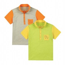 콜핑 여름 아동 플라켓 티셔츠(남) KMT4704B