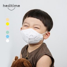 냥냥이마스크 키즈 KF94 KF80 일반 4컬러 초소형 1~5세, 25개입, 1개, 화이트_KF94