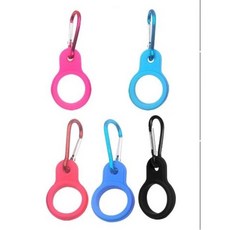 까마느 가벼운 카라비너 물병 홀더 5p, 5가지색상 혼합, 5개