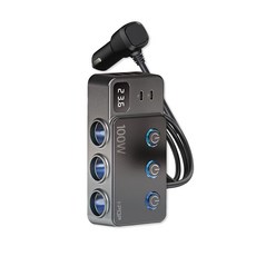 카렉스 아이팝 100W 스위치 USB 3구소켓 / 멀티소켓 eso+8567OW