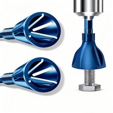 tinduo 강력 드릴용 외부 모따기 디버링툴 스테인리스강 주철 구리 탄소강 적용 1개, 5-25mm, BC-LYR-17