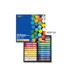 문교 오일파스텔 24색 MOP-24, 단품