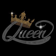 1개 유리 핫픽스 라인스톤 다리미 부착형 아플리케 의상 액세서리 (옷 가방 왕관용) 297x210mm, 혼합색