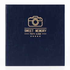 메모리그램 대용량 사진 앨범 500매, 네이비