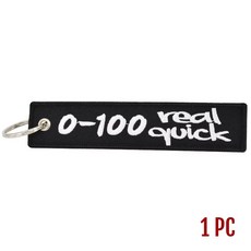 1개 PC 비행 제거 오토바이 자동차 남성용 키체인 자수 태그 패션 선물 장신, 0 100 REAL Qui