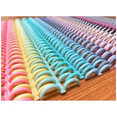 타키타키 라운드형 루즈링 4공 6공 30공, 블루, 4공_22mm