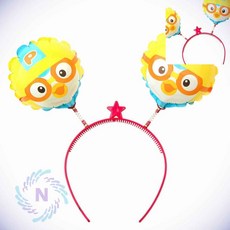 헤어밴드 풍선 뽀로로 파티용품머리띠 파티머리띠