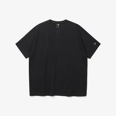 뉴에라 [블랙라벨] 오버핏 티셔츠 블랙 14954682