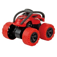 토이즈데이 360도 회전 묘기 스턴트 액션 몬스터 후렉션카 4종 자동차 장난감, 1개, 레드