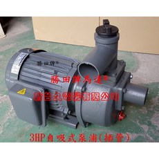 勝田 PS3-3 3HP 3吋 自吸式泵浦 - 不阻塞葉輪 自吸 抽水 灌溉 污水/污泥/化糞池適用, 1個, 三相220/380V,插管